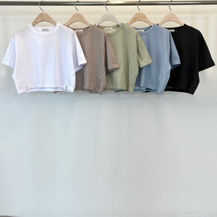 Another Avenue - Korean Women Fashion - #womensfashion - Pigment Slit Tee