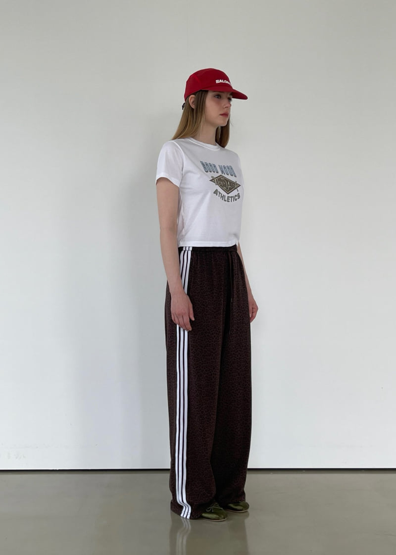 Another Avenue - Korean Women Fashion - #womensfashion - Leopard Tape Pants - 11