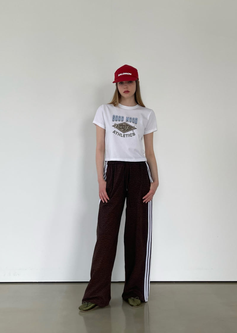 Another Avenue - Korean Women Fashion - #womensfashion - Leopard Tape Pants - 9