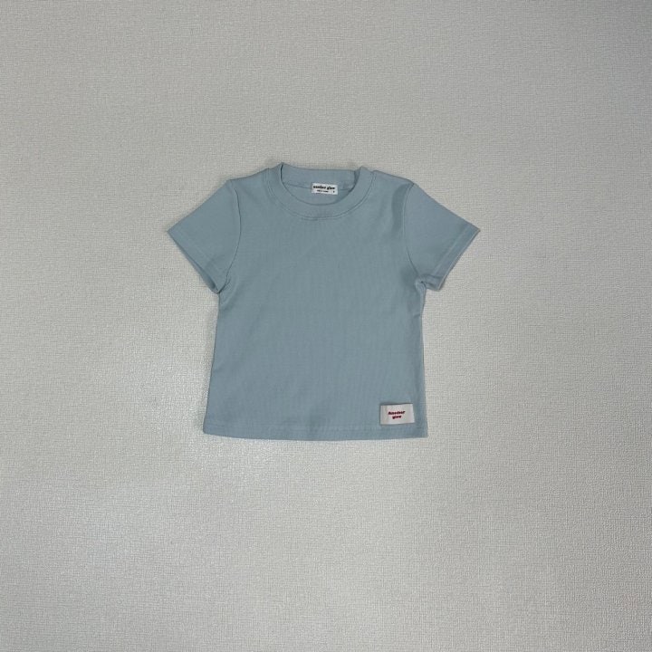 Anotherglow - Korean Children Fashion - #Kfashion4kids - Ribbed Short Sleeve Tee - 7