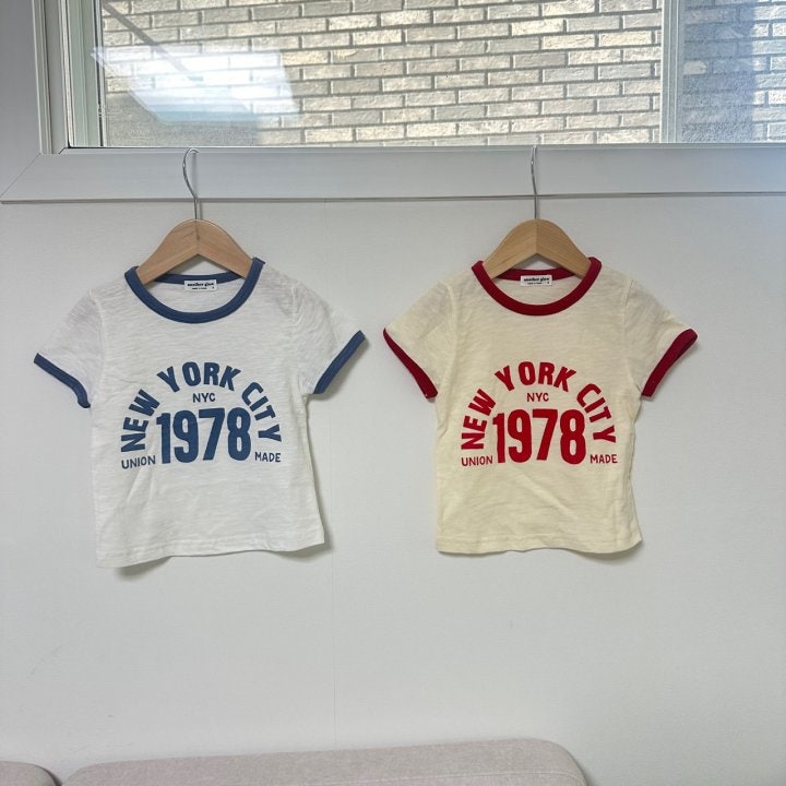 Anotherglow - Korean Children Fashion - #childrensboutique - 1978 Color Block Tee - 2