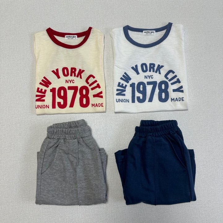 Anotherglow - Korean Children Fashion - #designkidswear - 1978 Color Block Tee - 3