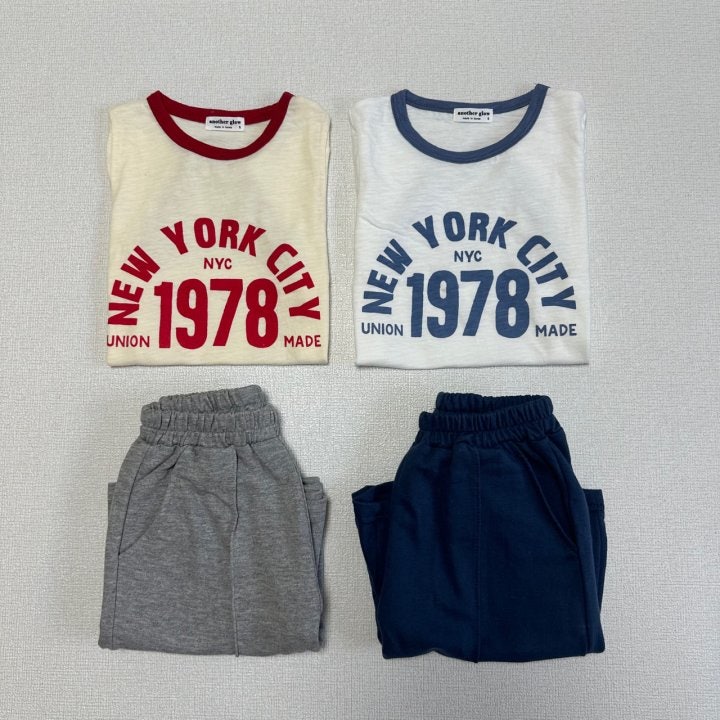 Anotherglow - Korean Children Fashion - #designkidswear - 1978 Color Block Tee - 4