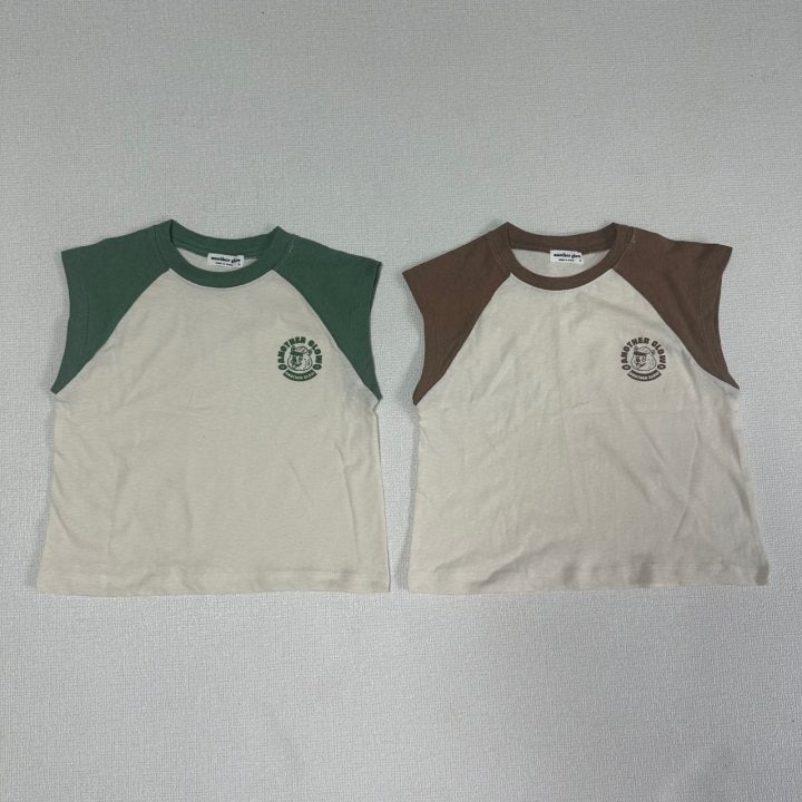 Anotherglow - Korean Children Fashion - #discoveringself - Raglan Sleeveless
