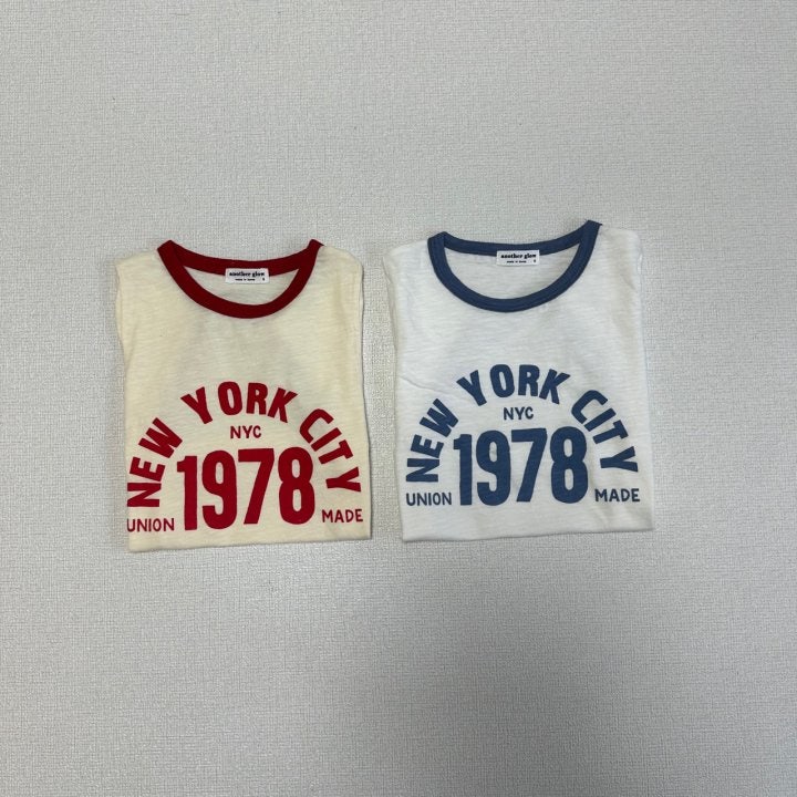 Anotherglow - Korean Children Fashion - #fashionkids - 1978 Color Block Tee - 5