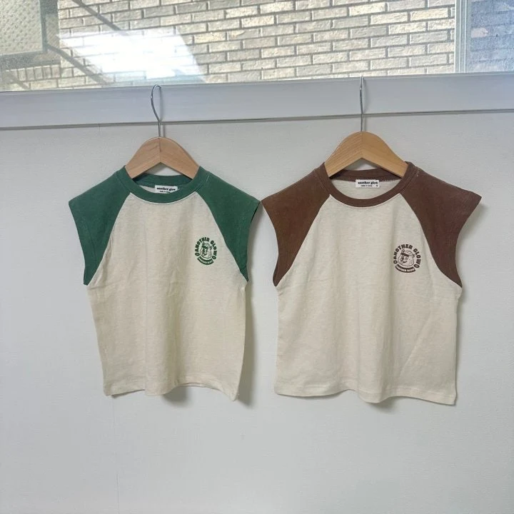 Anotherglow - Korean Children Fashion - #fashionkids - Raglan Sleeveless - 2