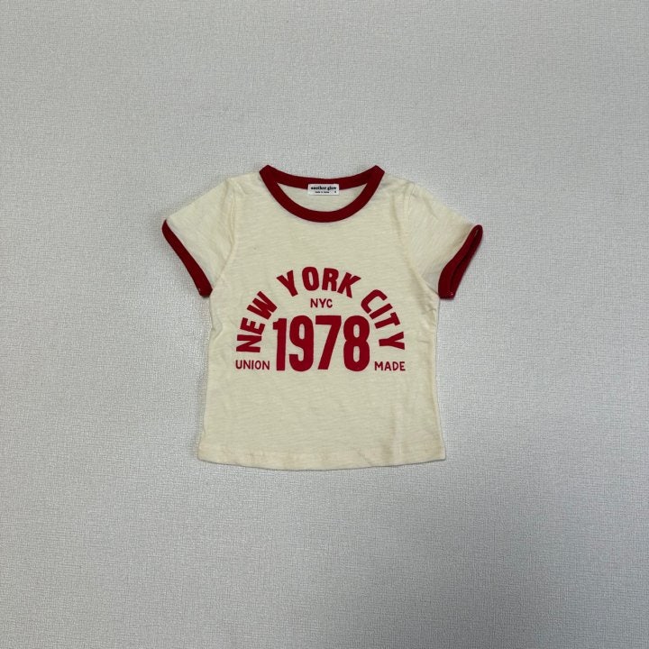 Anotherglow - Korean Children Fashion - #kidsshorts - 1978 Color Block Tee - 6