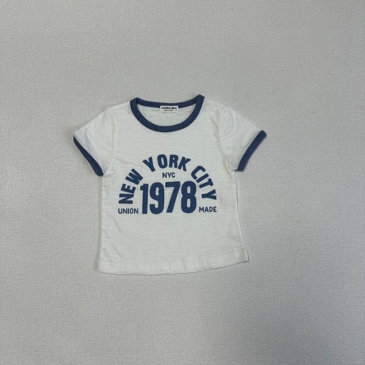 Anotherglow - Korean Children Fashion - #kidzfashiontrend - 1978 Color Block Tee - 8