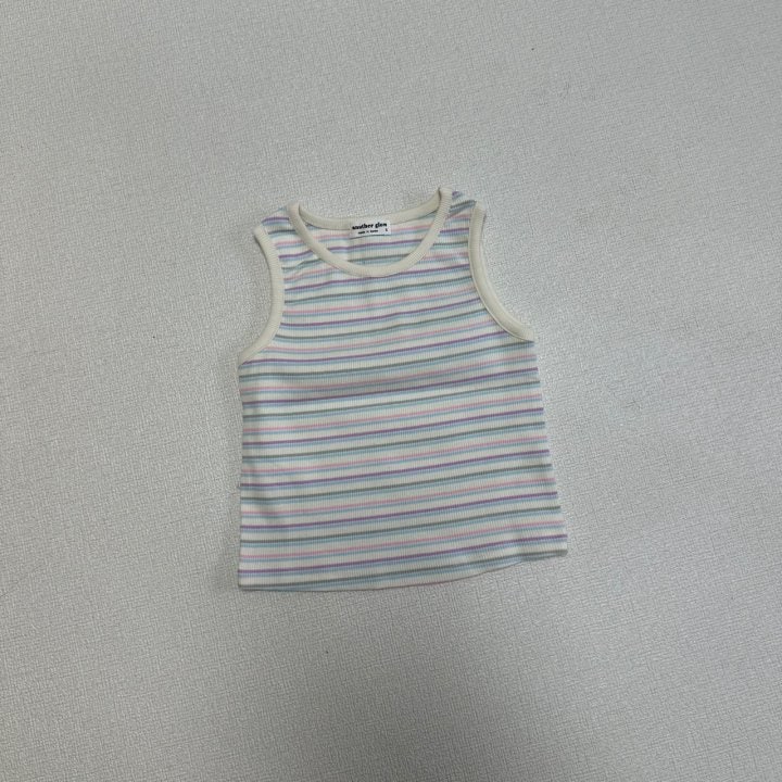Anotherglow - Korean Children Fashion - #magicofchildhood - Stripe Sleeveless - 7