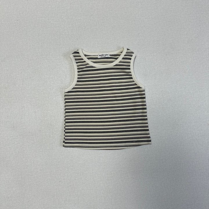 Anotherglow - Korean Children Fashion - #prettylittlegirls - Stripe Sleeveless - 9