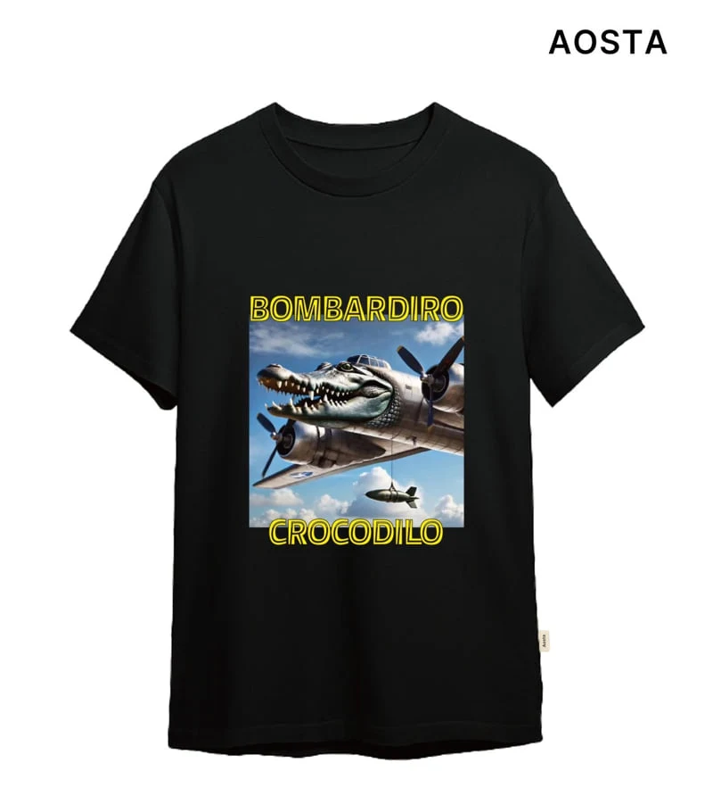 Aosta - Korean Children Fashion - #kidsstore - Italian Meme Tee - 8