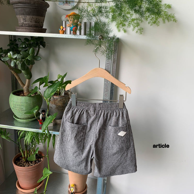 Article - Korean Children Fashion - #Kfashion4kids - Seersucker Shorts - 11