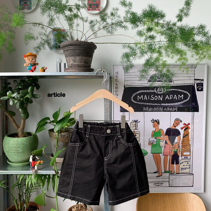 Article - Korean Children Fashion - #childofig - Cut Stitch Shorts - 9