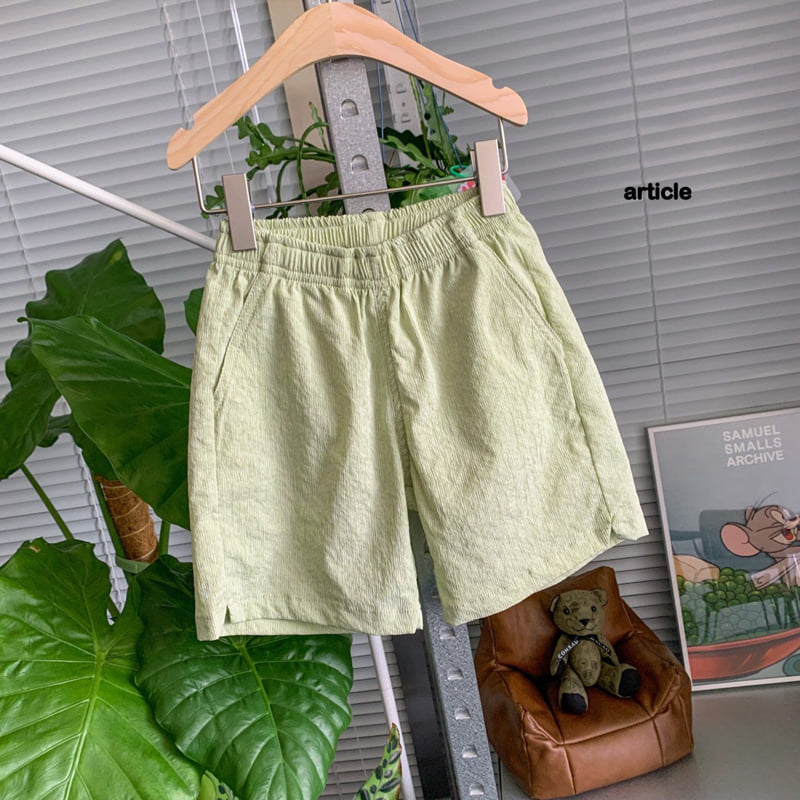 Article - Korean Children Fashion - #childofig - Seersucker Shorts - 3