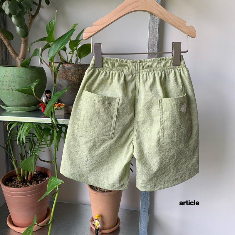 Article - Korean Children Fashion - #childofig - Seersucker Shorts - 4
