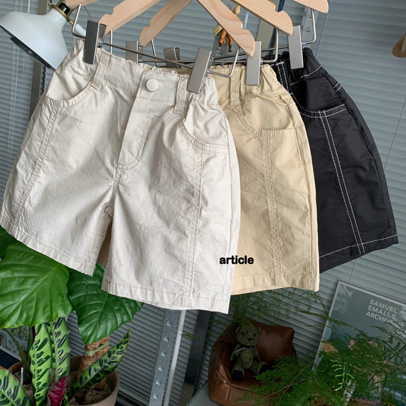 Article - Korean Children Fashion - #designkidswear - Cut Stitch Shorts - 11