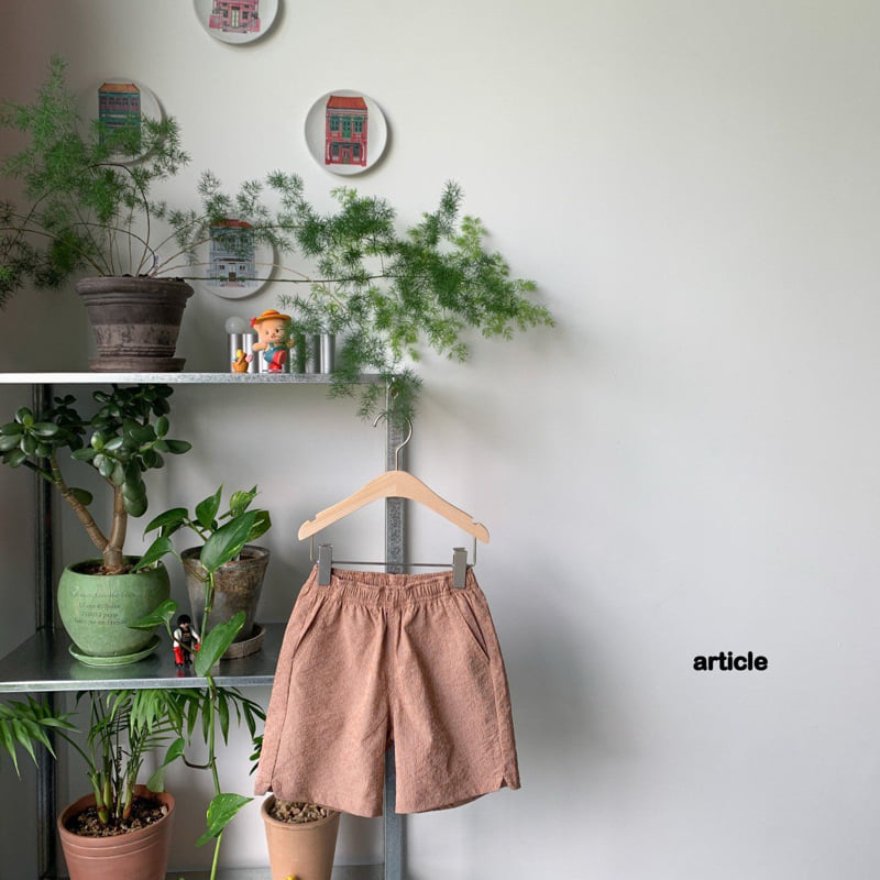 Article - Korean Children Fashion - #discoveringself - Seersucker Shorts - 6