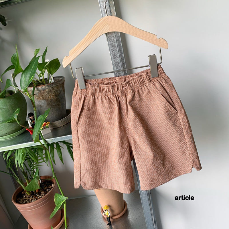 Article - Korean Children Fashion - #fashionkids - Seersucker Shorts - 7