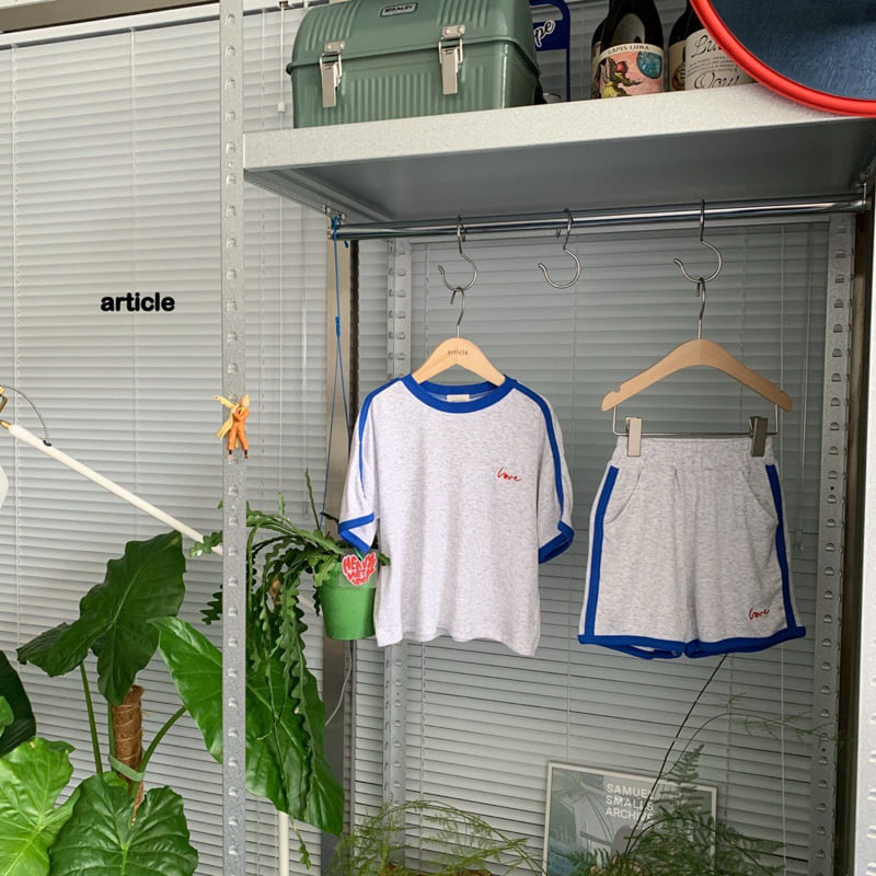 Article - Korean Children Fashion - #fashionkids - Love Set - 6