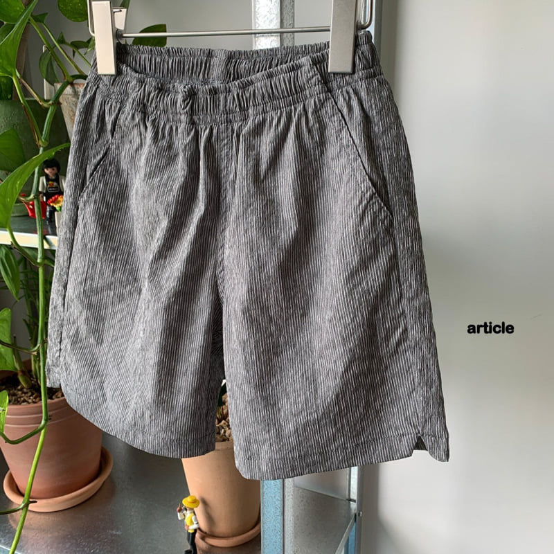Article - Korean Children Fashion - #kidzfashiontrend - Seersucker Shorts - 10