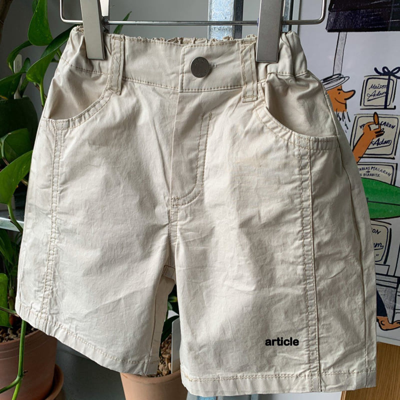 Article - Korean Children Fashion - #magicofchildhood - Cut Stitch Shorts - 3
