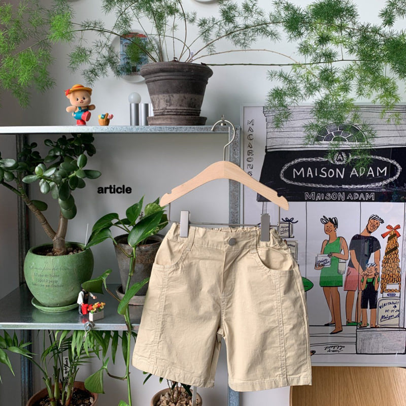 Article - Korean Children Fashion - #stylishchildhood - Cut Stitch Shorts - 8