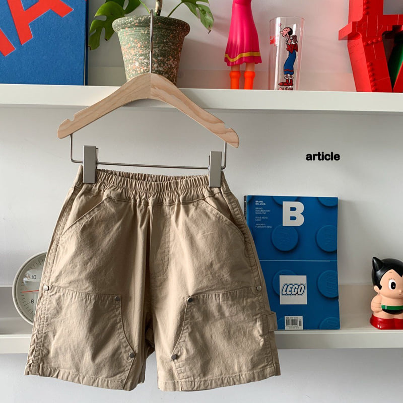 Article - Korean Children Fashion - #stylishchildhood - Lake Carpenter Shorts - 7