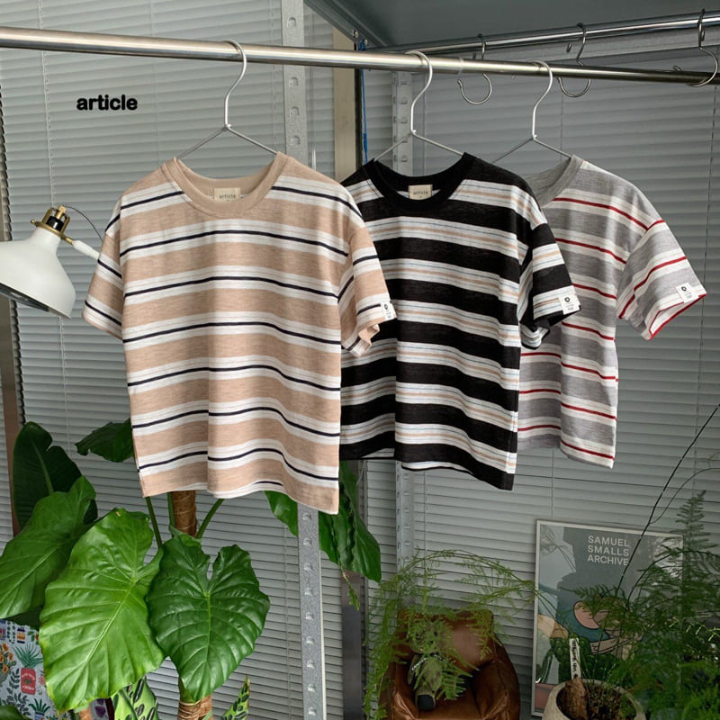 Article - Korean Children Fashion - #todddlerfashion - Toy Stripe Tee - 8