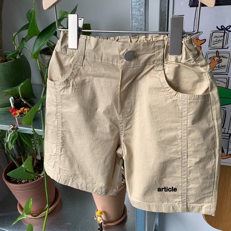 Article - Korean Children Fashion - #toddlerclothing - Cut Stitch Shorts - 7
