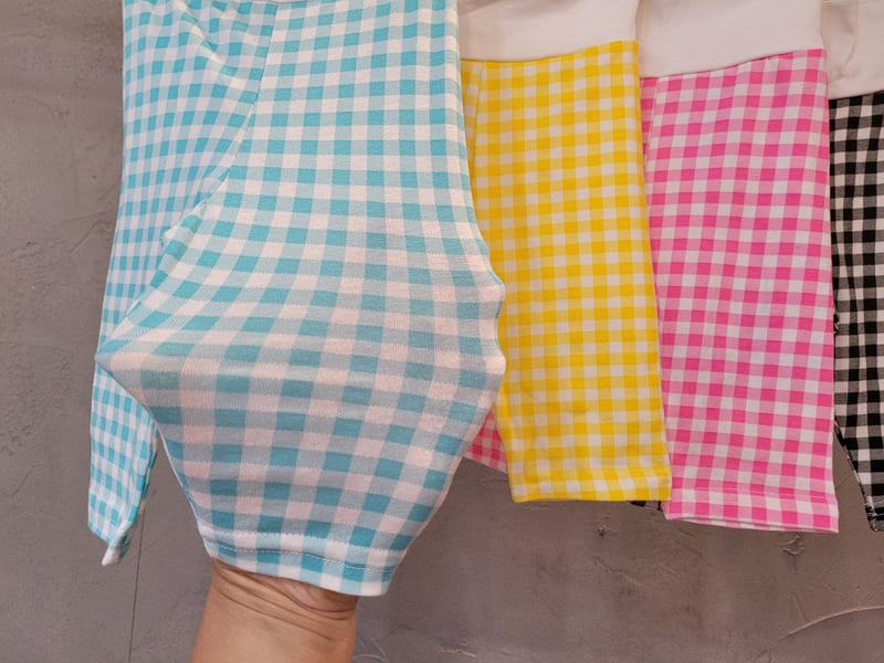 Atree - Korean Baby Fashion - #babyfever - Check Leggings (Tummy Warm)   - 3