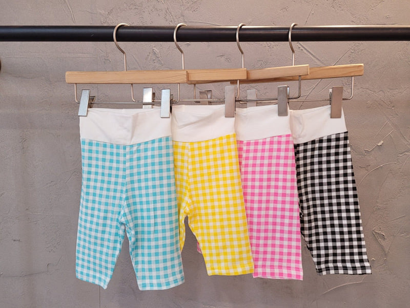 Atree - Korean Baby Fashion - #babylifestyle - Check Leggings (Tummy Warm)   - 5
