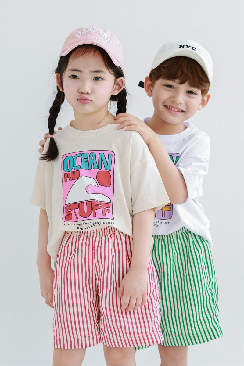 Atree - Korean Baby Fashion - #smilingbaby - Stripe Shorts   - 9