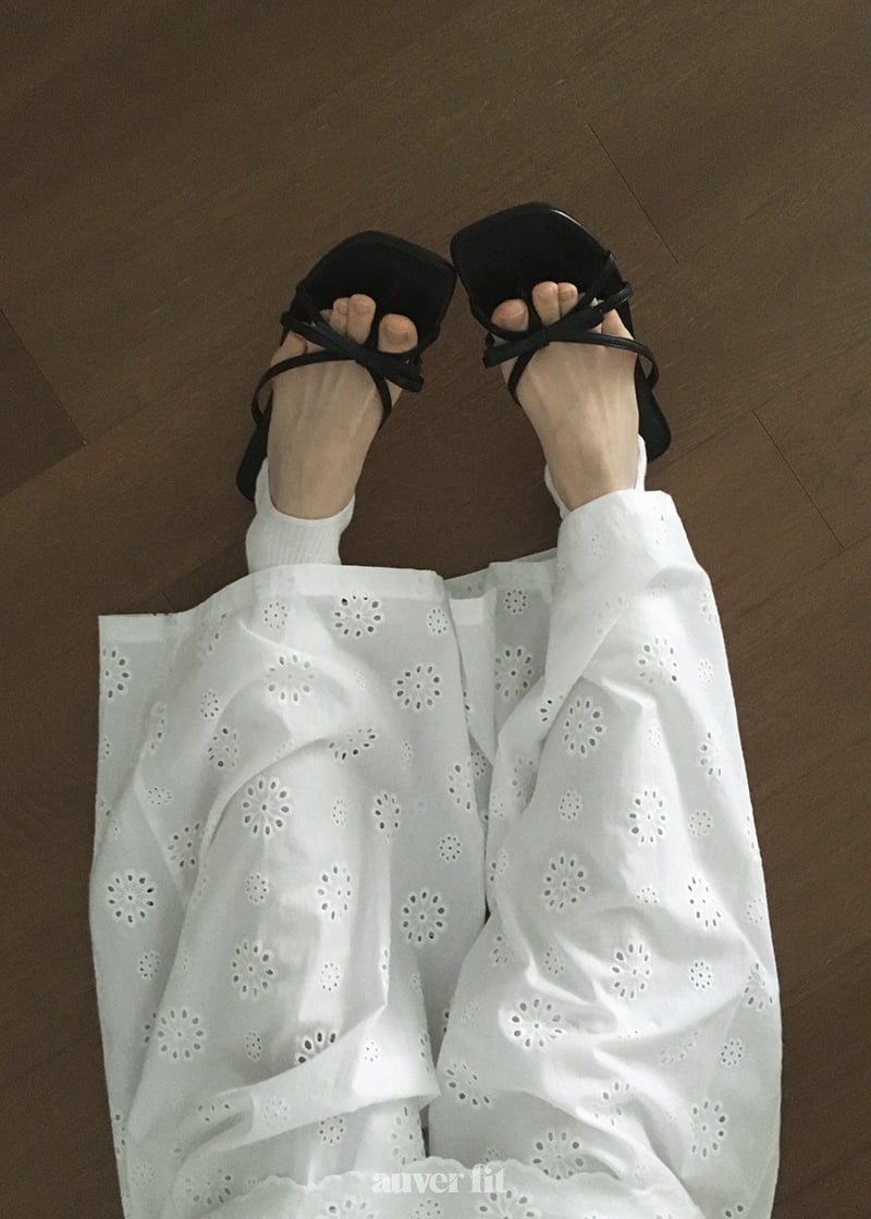 Auver_Fit - Korean Women Fashion - #womensfashion - Wide Punching Pants - 4