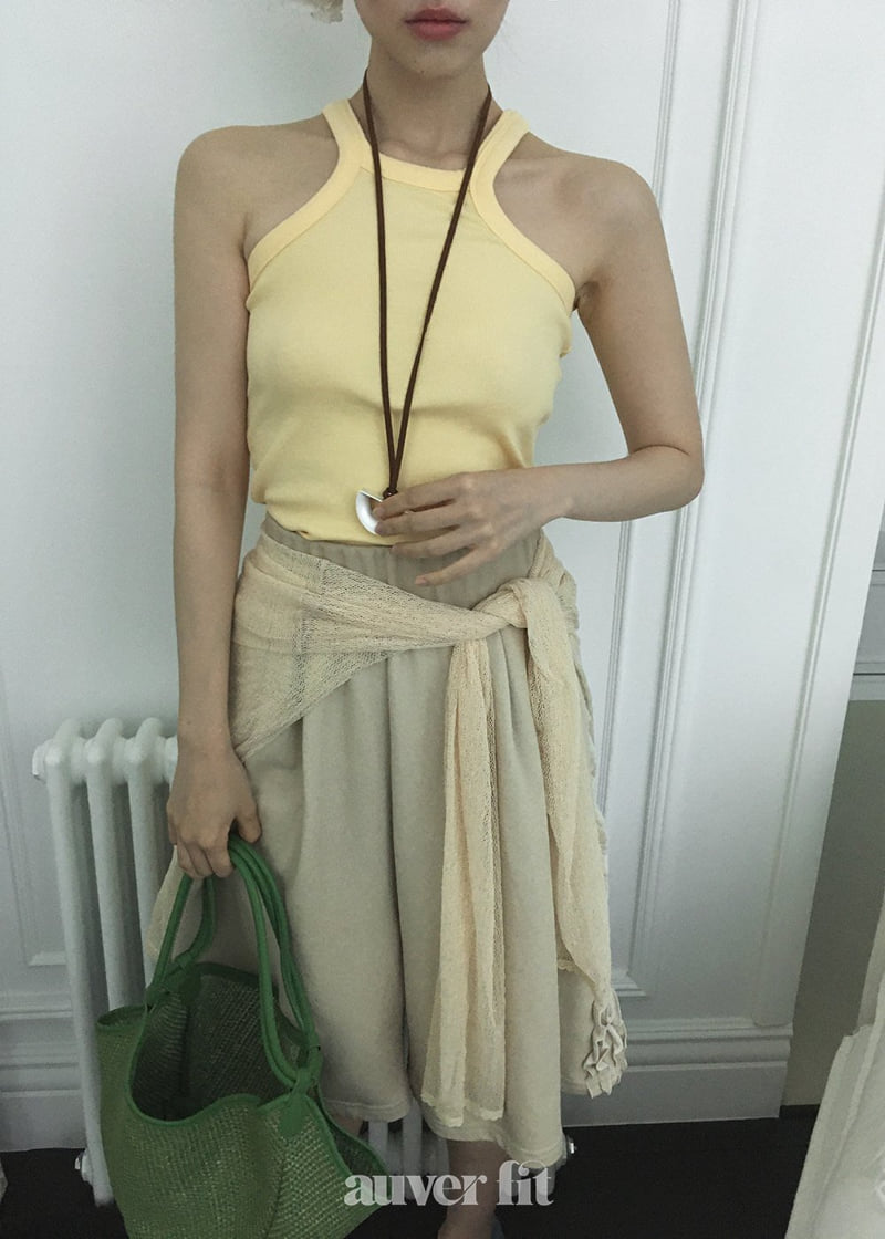 Auver_Fit - Korean Women Fashion - #momslook - Pigment Frill Shorts - 2