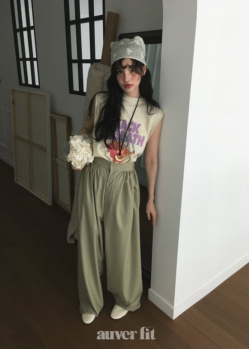Auver_Fit - Korean Women Fashion - #restrostyle - Point Shirring Pants - 9