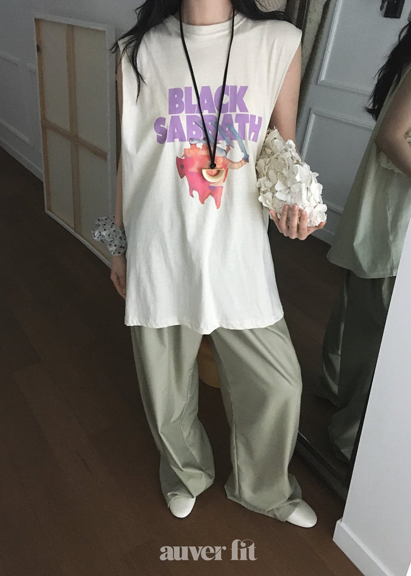 Auver_Fit - Korean Women Fashion - #shopsmall - Point Shirring Pants - 11