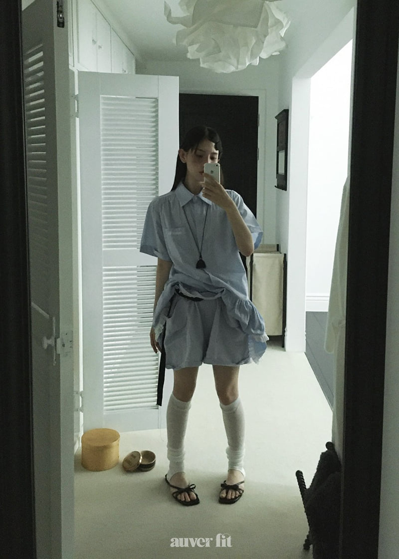 Auver_Fit - Korean Women Fashion - #womensfashion - Linen Roll-Up Shorts - 10