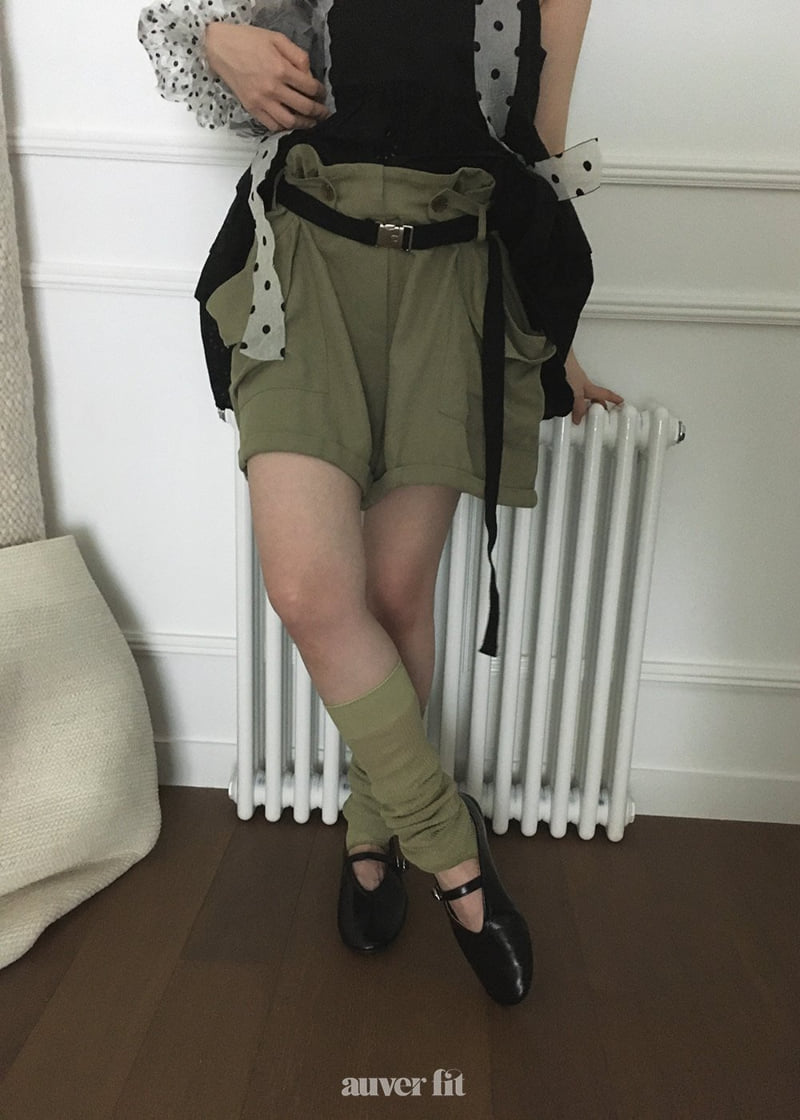 Auver_Fit - Korean Women Fashion - #womensfashion - Linen Roll-Up Shorts - 6