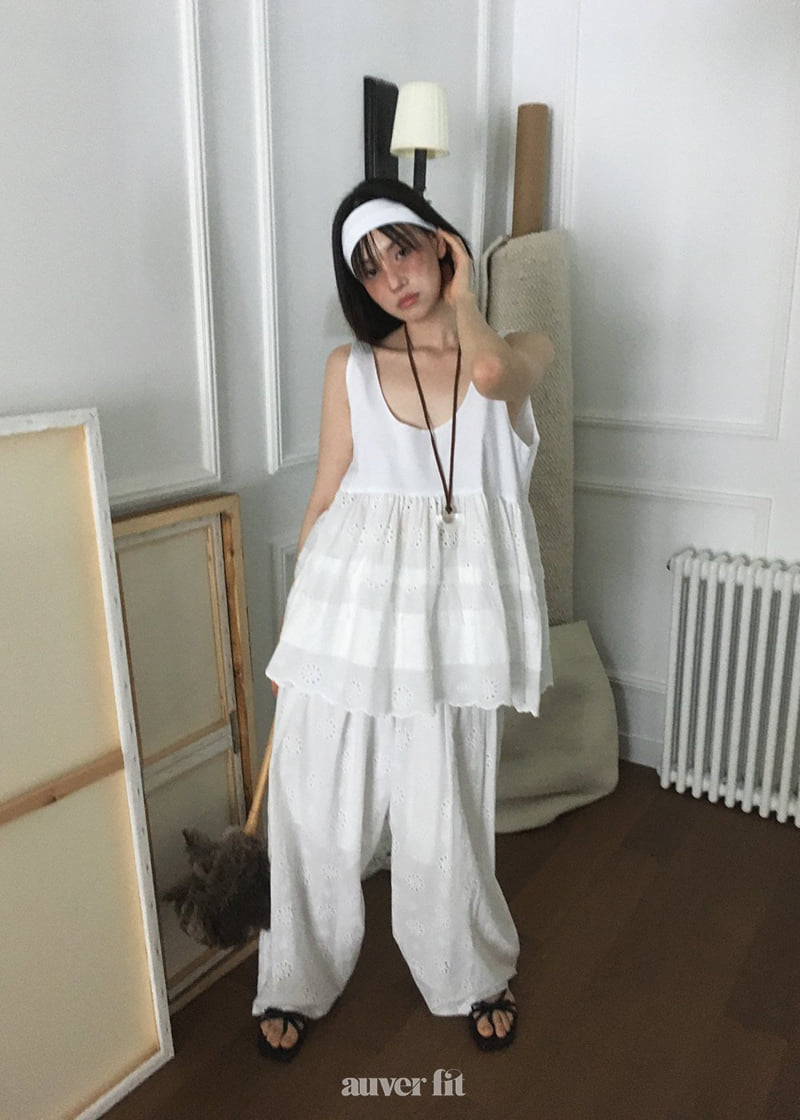 Auver_Fit - Korean Women Fashion - #womensfashion - Wide Punching Pants