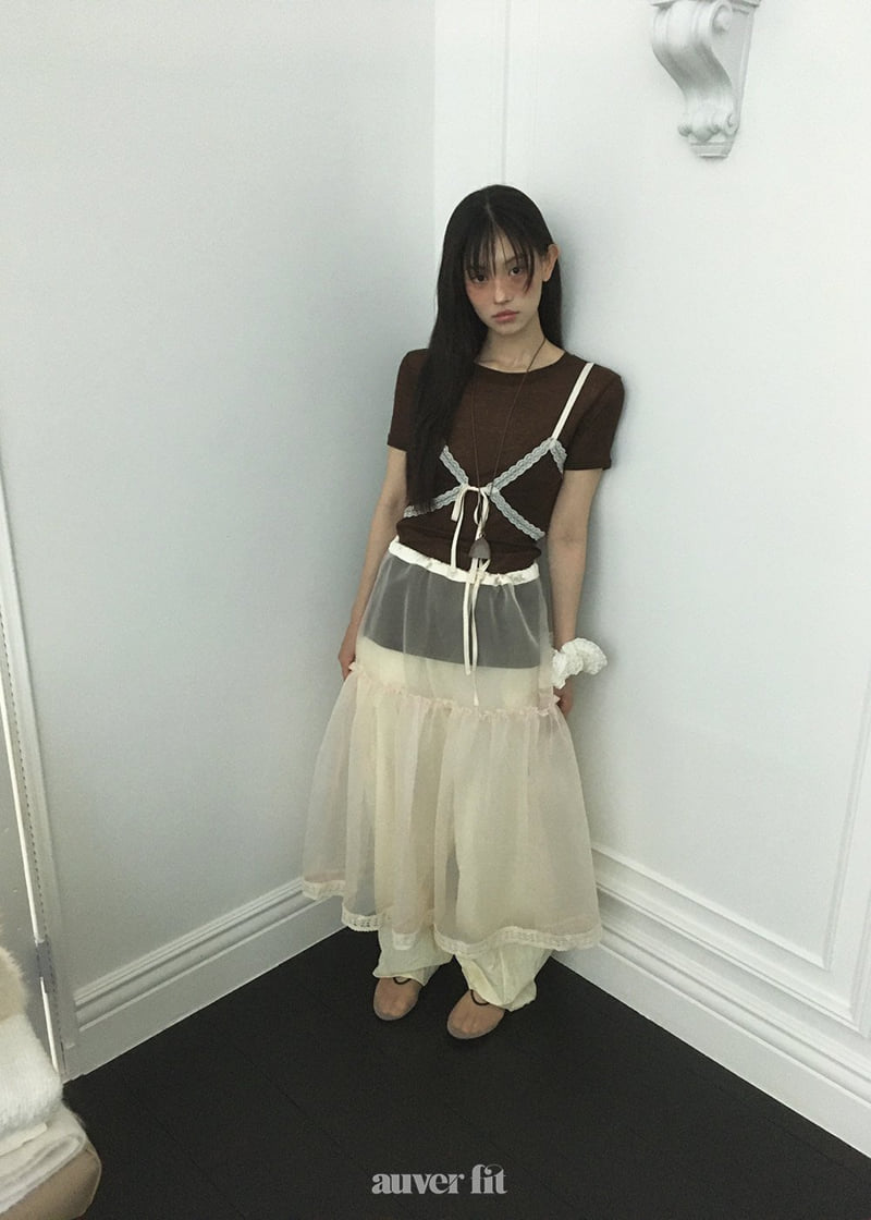 Auver_Fit - Korean Women Fashion - #womensfashion - Layered Tulle Skirt - 6
