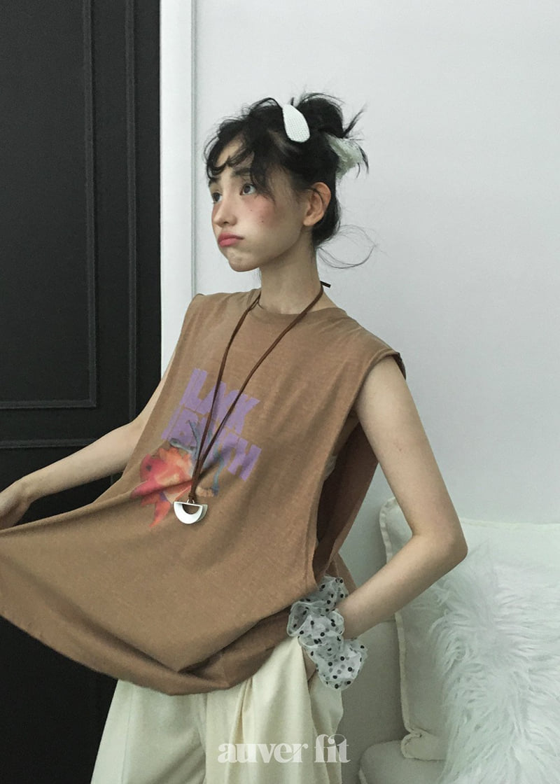 Auver_Fit - Korean Women Fashion - #momslook - Pigment Black Sleeveless - 4