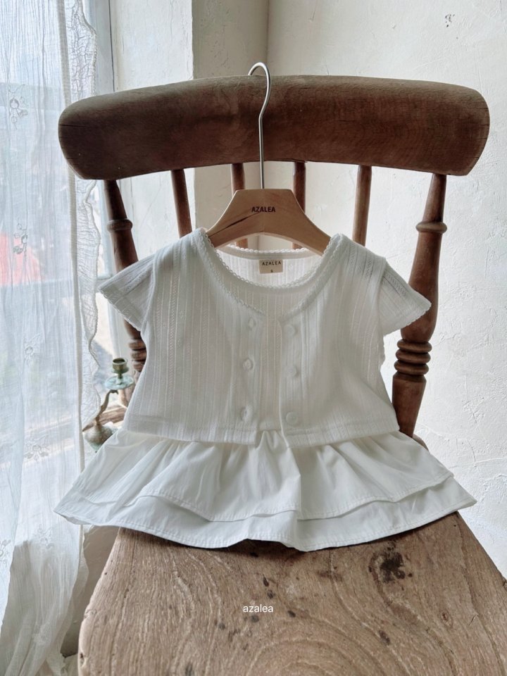 Azalea - Korean Children Fashion - #stylishchildhood - Nizi Eyelet Set - 4