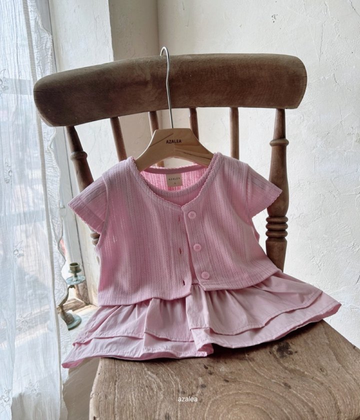 Azalea - Korean Children Fashion - #childrensboutique - Nizi Eyelet Set - 5