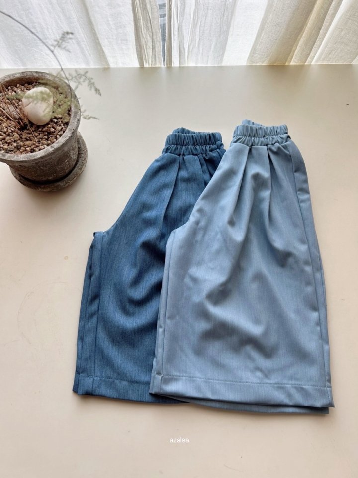 Azalea - Korean Children Fashion - #childrensboutique - Ice Tencel Wide Pants - 2