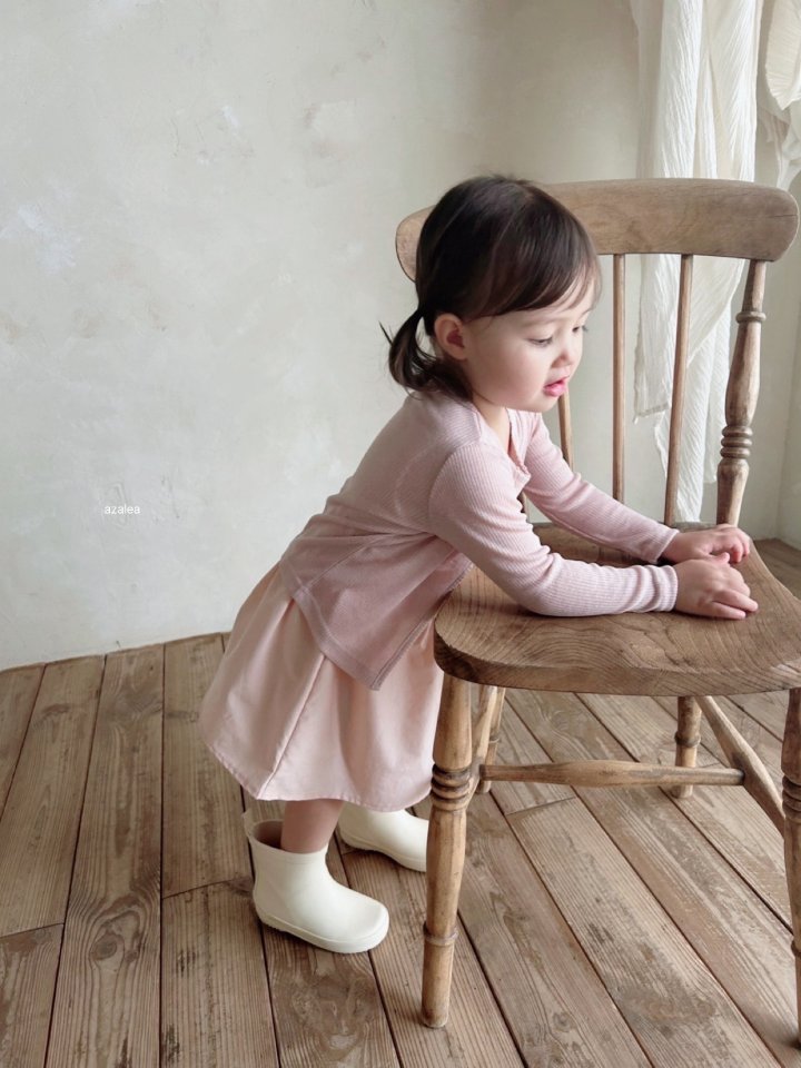 Azalea - Korean Children Fashion - #designkidswear - Cool Ribbed Cardigan - 10