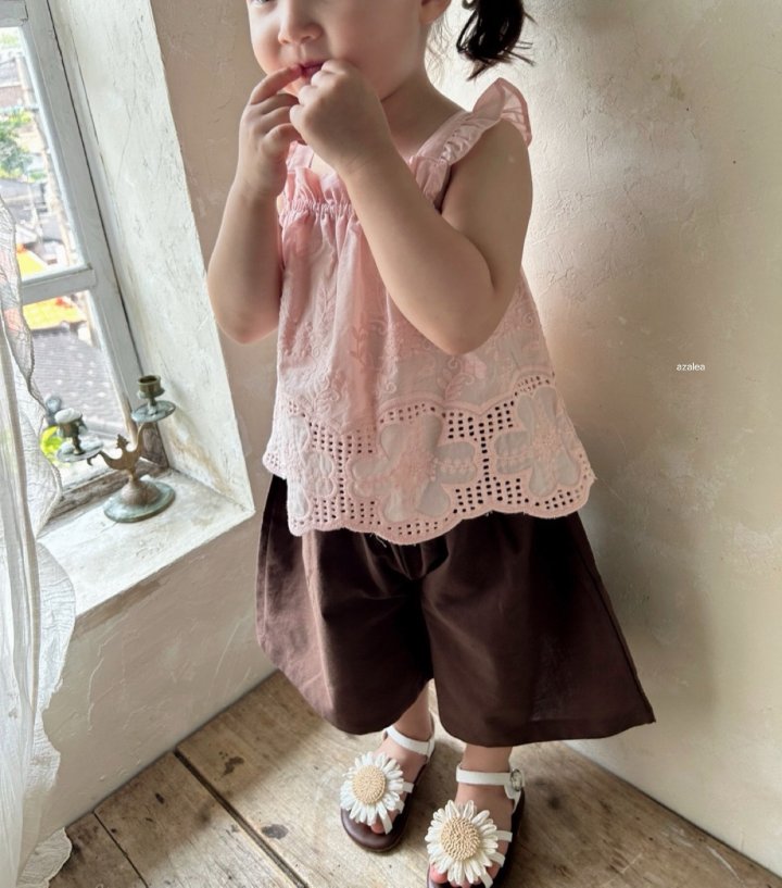 Azalea - Korean Children Fashion - #childrensboutique - Aurora Wide Pants - 4