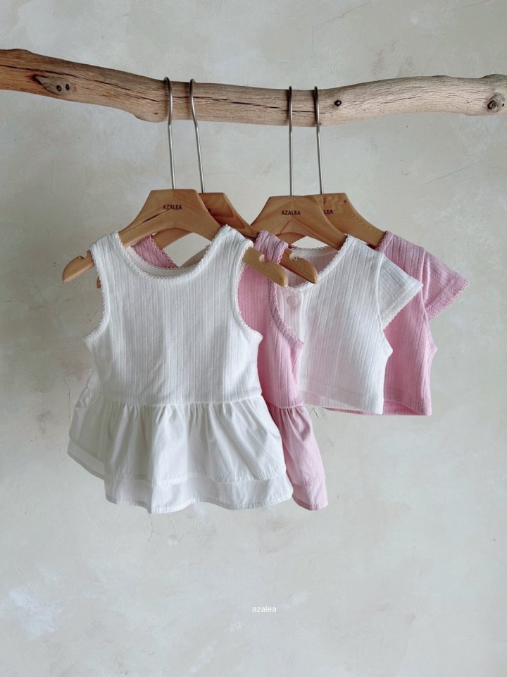 Azalea - Korean Children Fashion - #fashionkids - Nizi Eyelet Set - 8