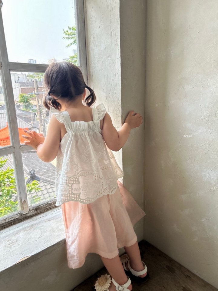 Azalea - Korean Children Fashion - #kidsstore - Aurora Wide Pants - 8