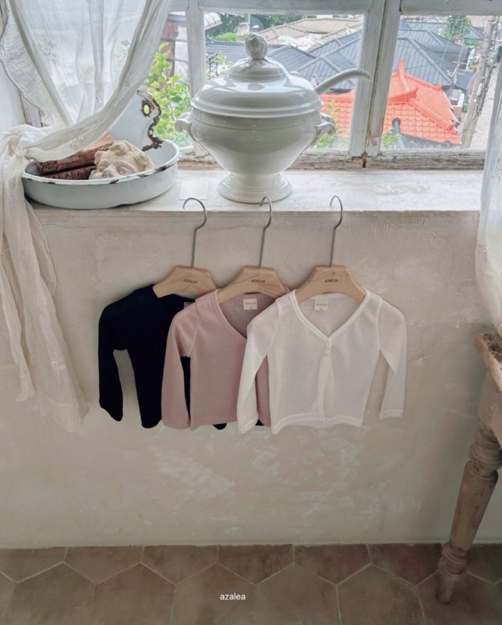 Azalea - Korean Children Fashion - #magicofchildhood - Cool Ribbed Cardigan - 2