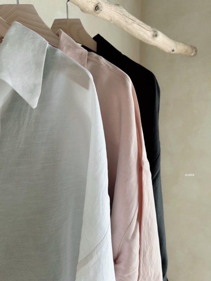 Azalea - Korean Women Fashion - #womensfashion - Maman Linen Shirt (Adult) - 8